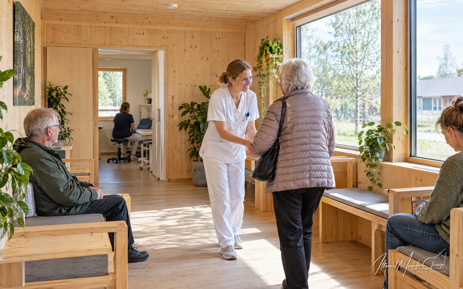 Modulbyggeri fra Ittaouil Modular Group — CLT-modulhuse