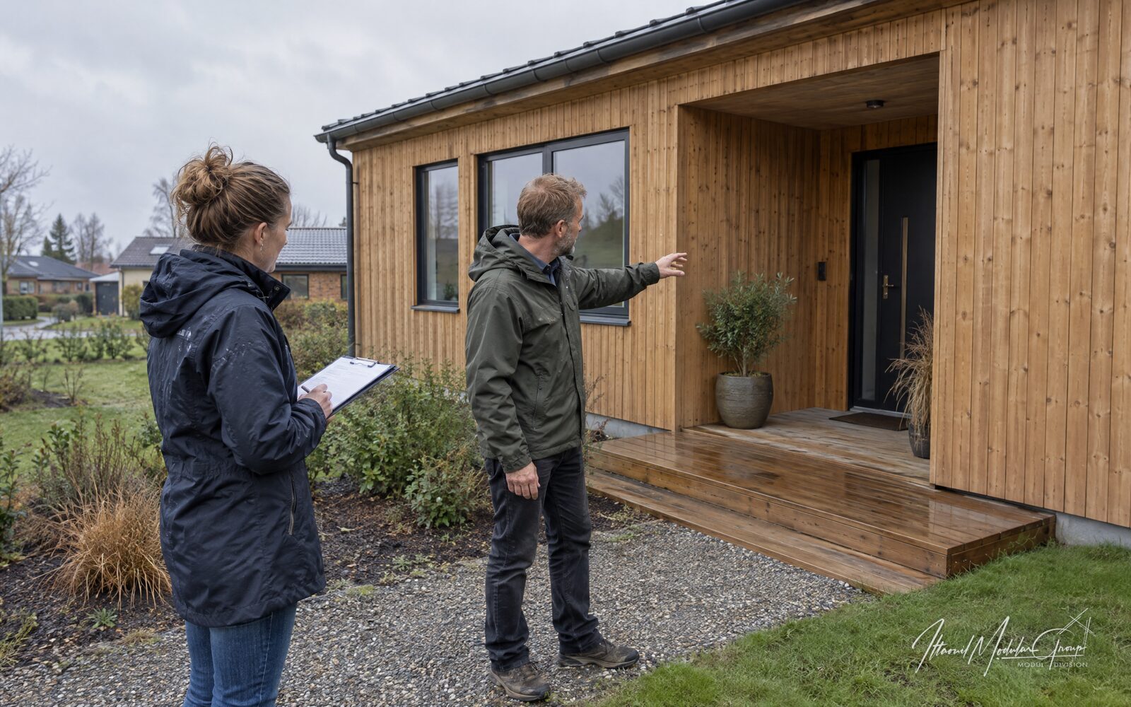 Modulbyggeri fra Ittaouil Modular Group — CLT-modulhuse