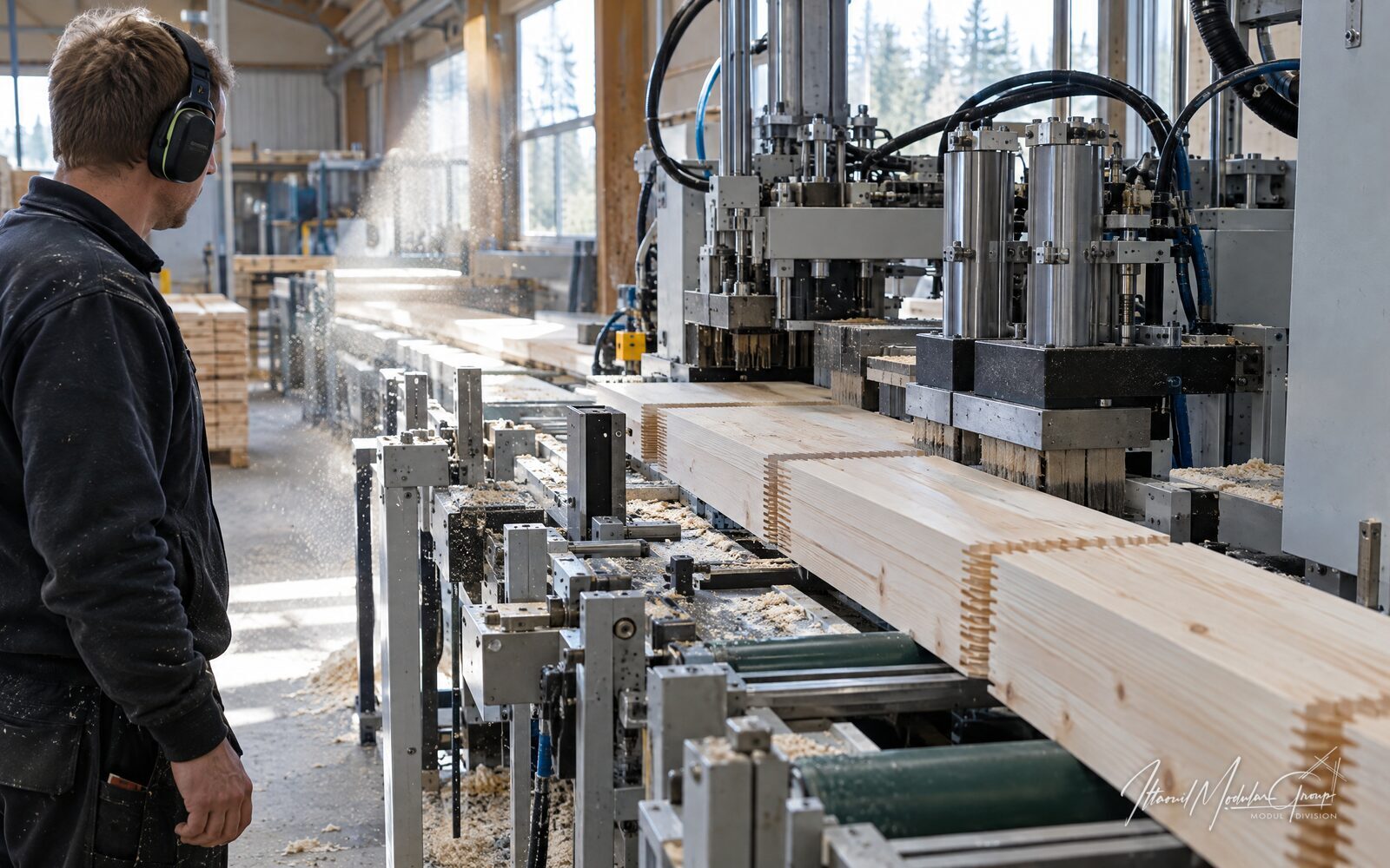 Modulbyggeri fra Ittaouil Modular Group — CLT-modulhuse