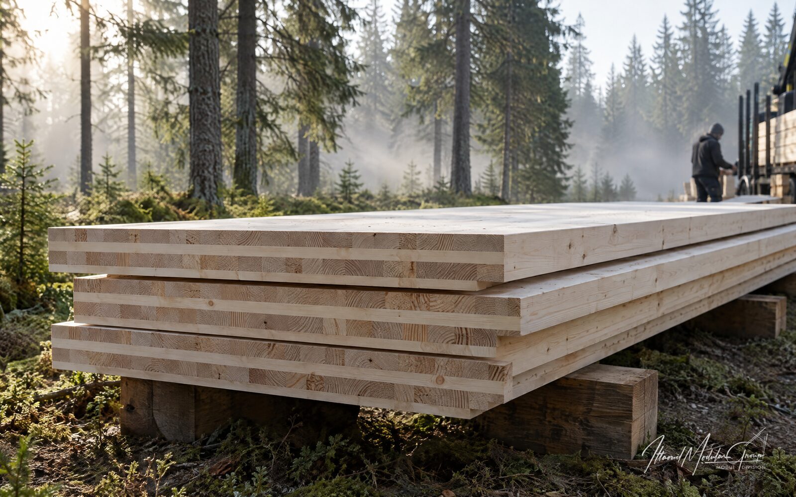 Modulbyggeri fra Ittaouil Modular Group — CLT-modulhuse