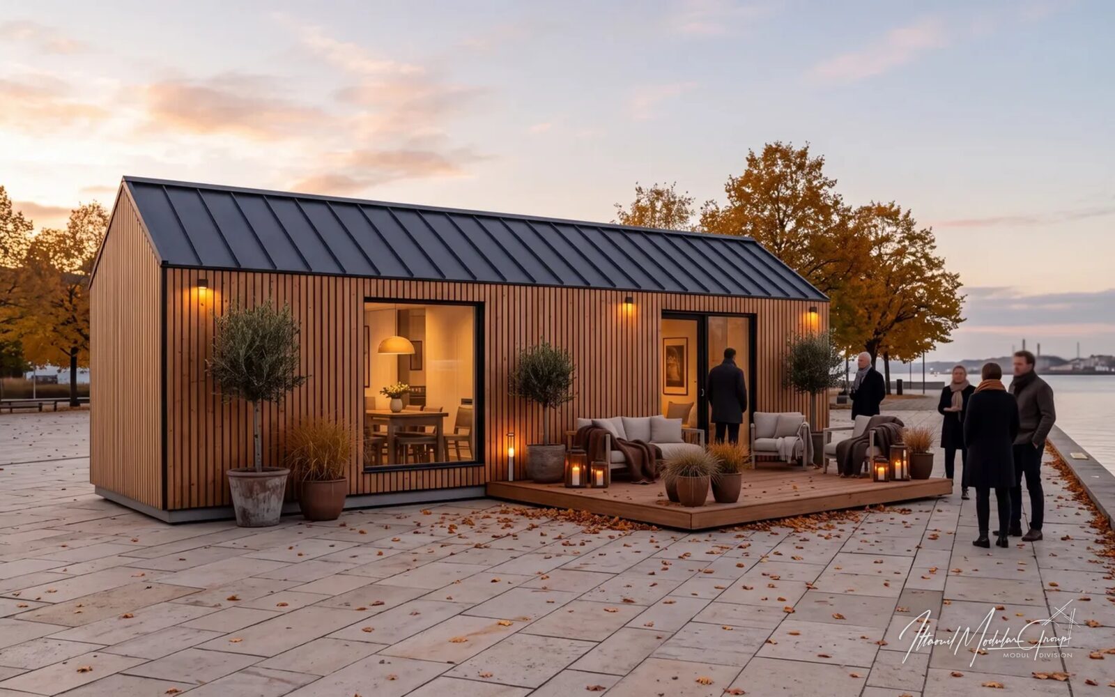 Modulbyggeri fra Ittaouil Modular Group — CLT-modulhuse