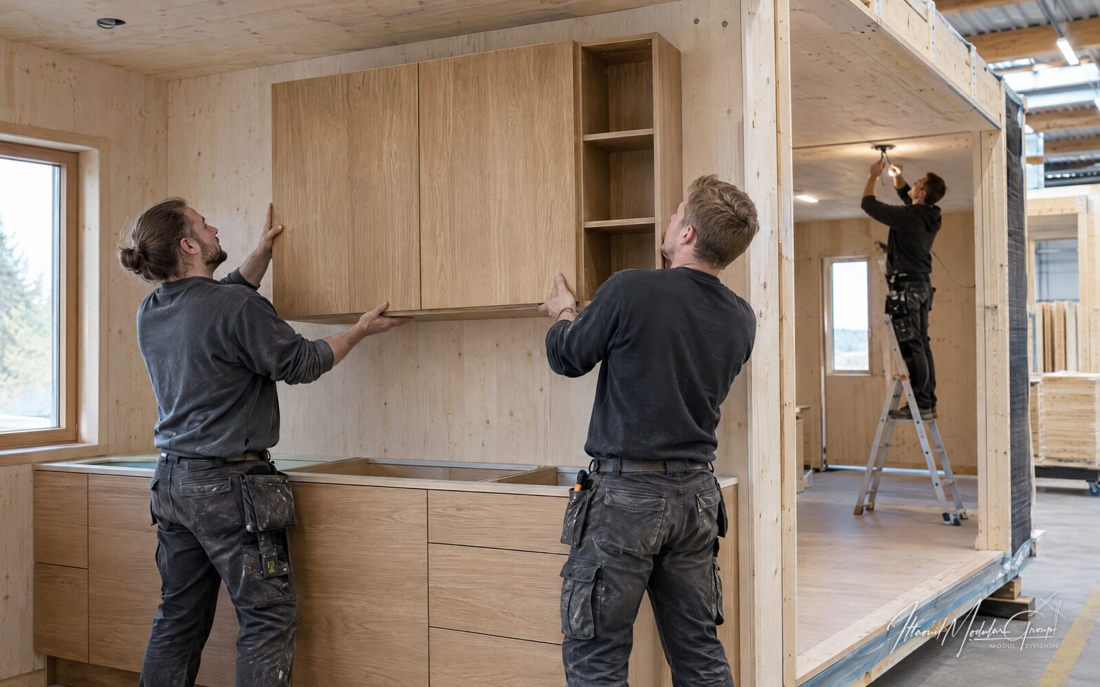 Modulbyggeri fra Ittaouil Modular Group — CLT-modulhuse