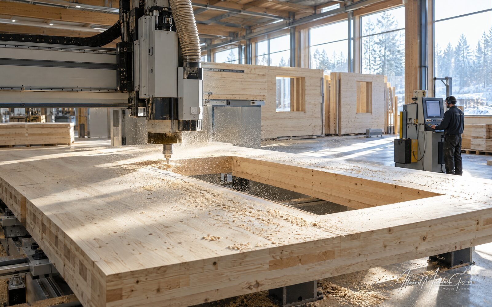 Modulbyggeri fra Ittaouil Modular Group — CLT-modulhuse