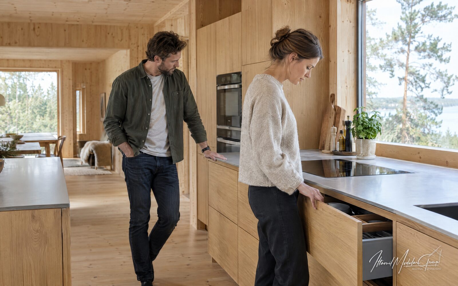 Modulbyggeri fra Ittaouil Modular Group — CLT-modulhuse