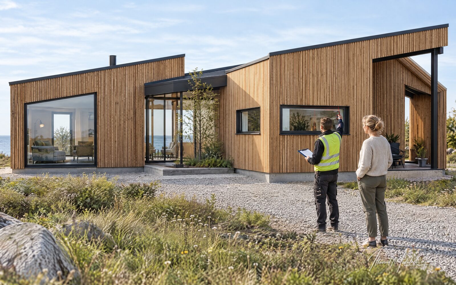 Modulbyggeri fra Ittaouil Modular Group — CLT-modulhuse