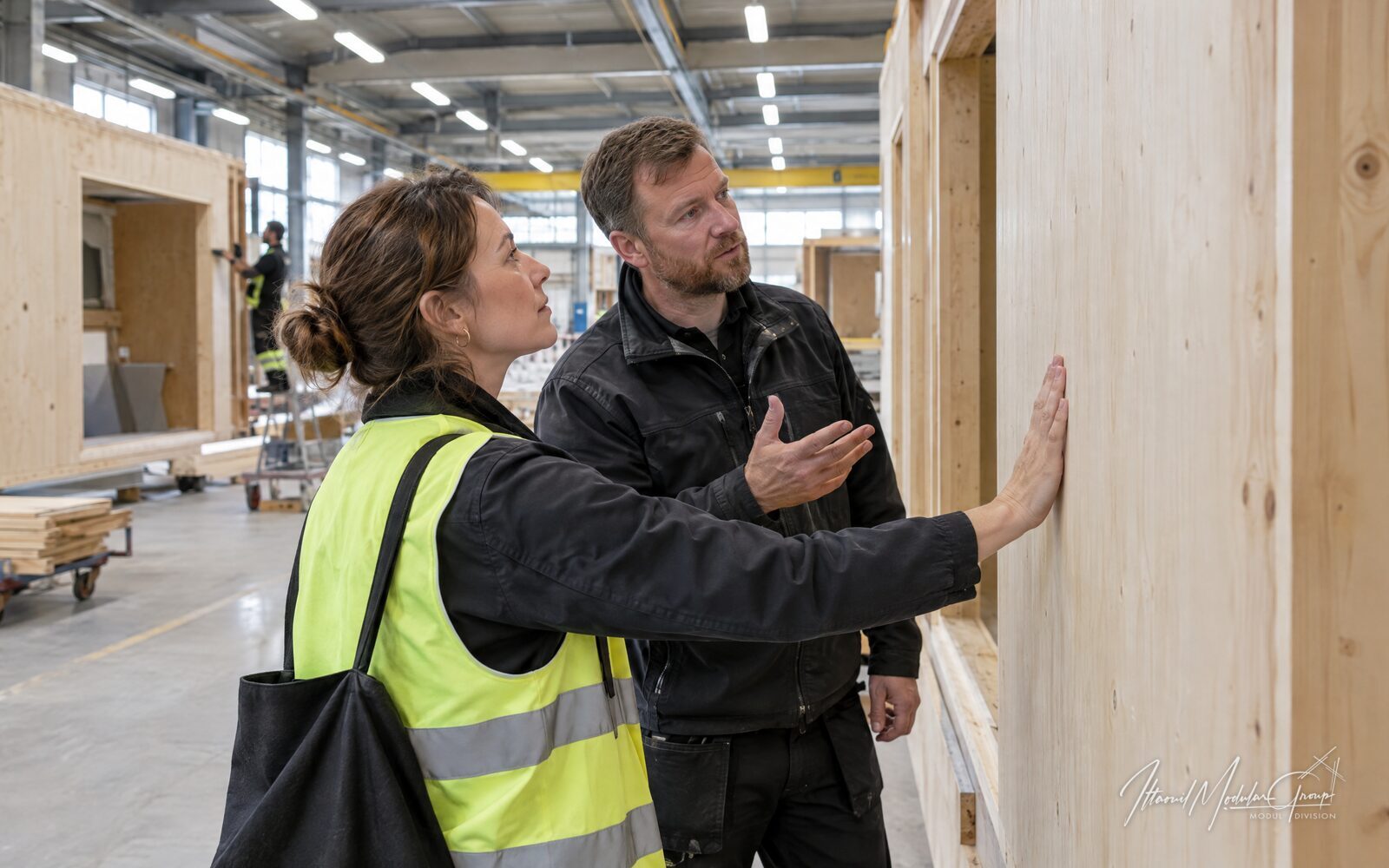 Modulbyggeri fra Ittaouil Modular Group — CLT-modulhuse