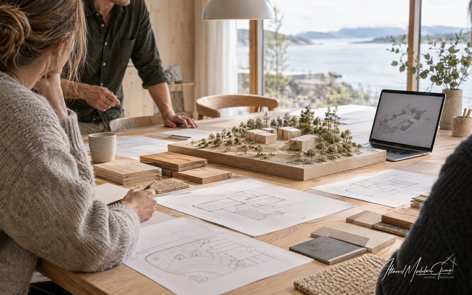 Modulbyggeri fra Ittaouil Modular Group — CLT-modulhuse
