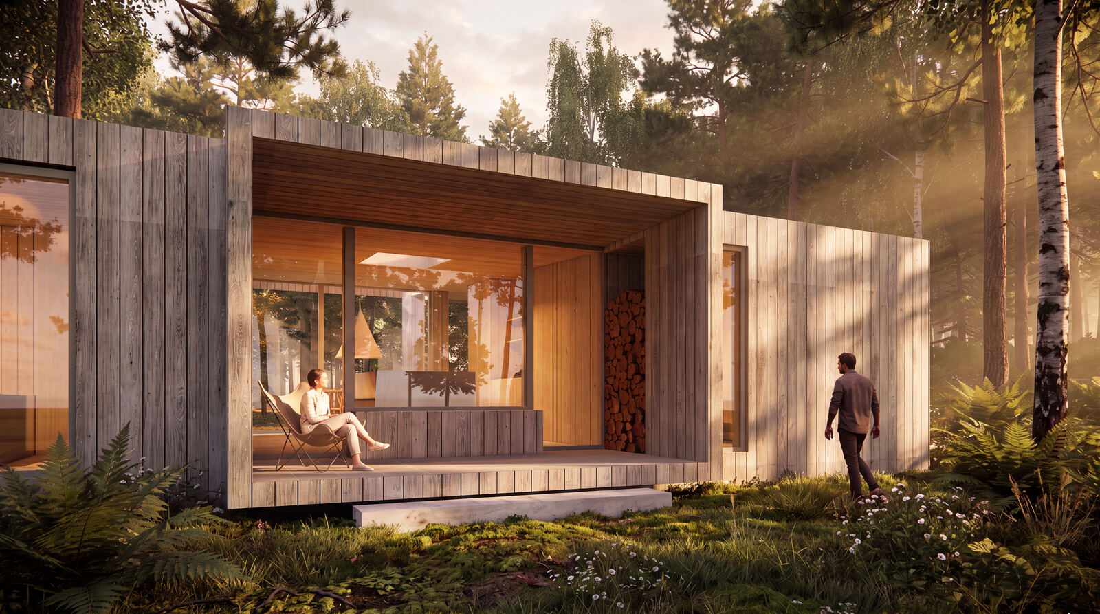 Modulbyggeri fra Ittaouil Modular Group — CLT-modulhuse
