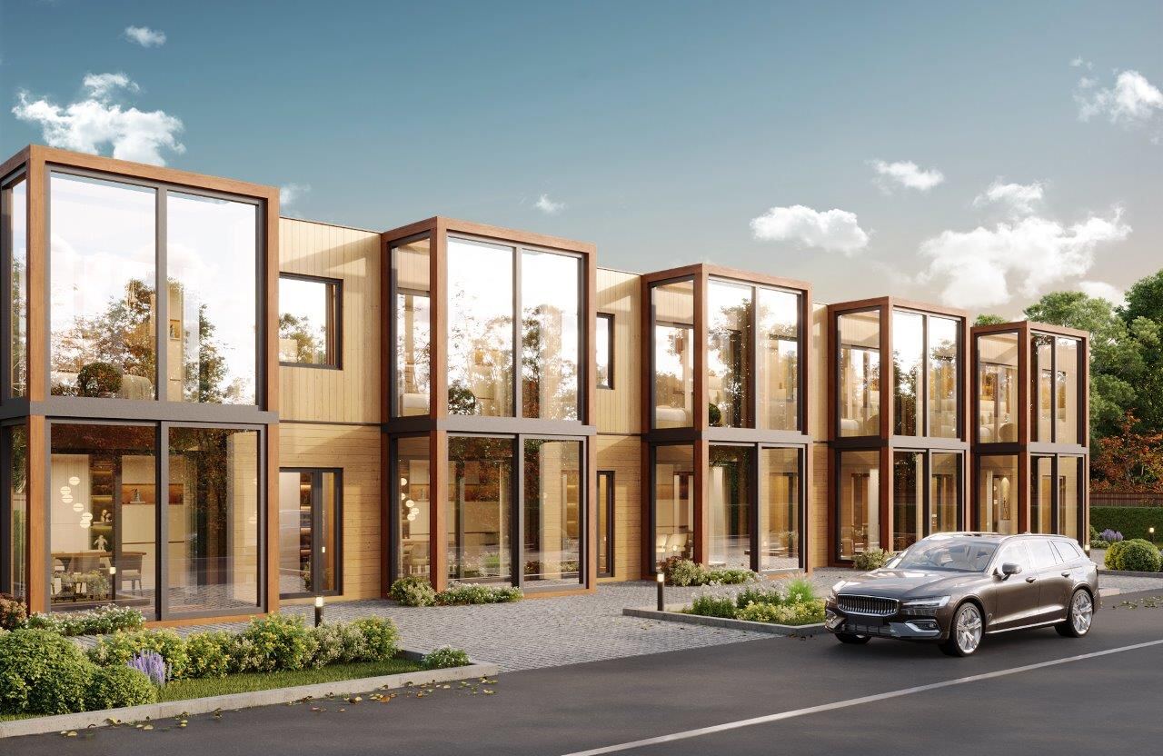 Modulbyggeri fra Ittaouil Modular Group — CLT-modulhuse