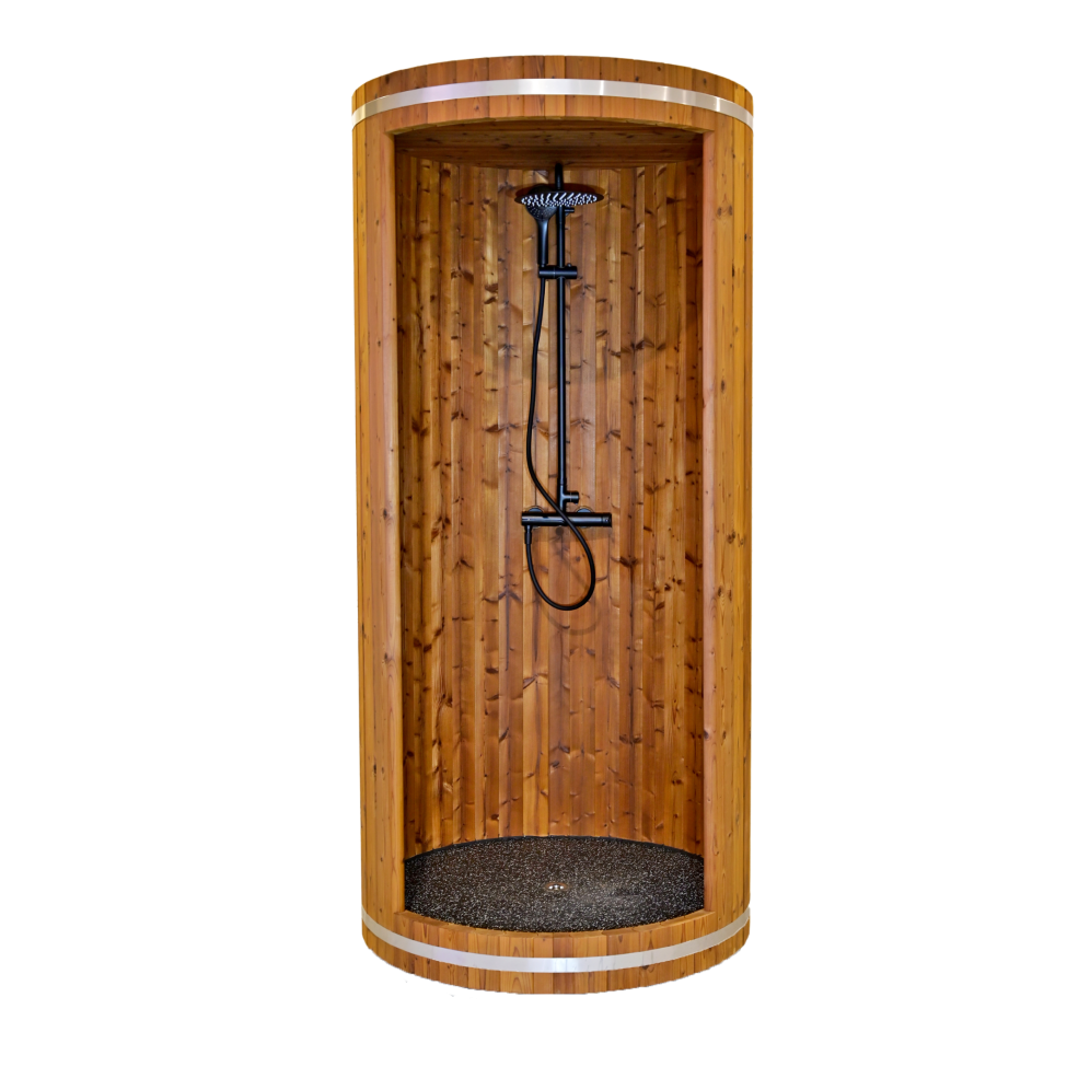 Udendørs brusekabine i Thermowood - Image 3