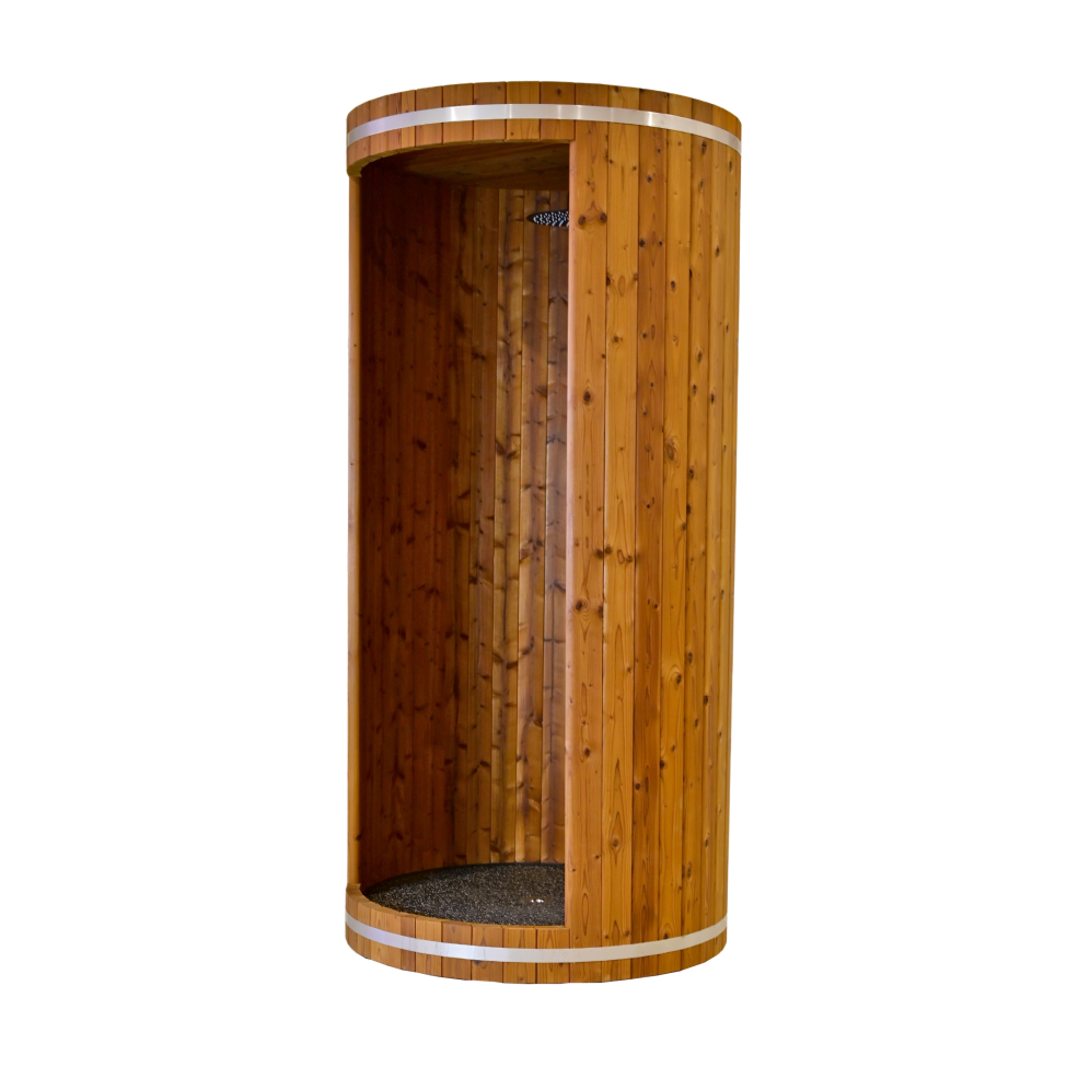 Udendørs brusekabine i Thermowood - Image 2